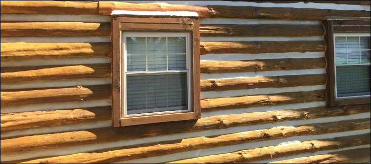 Log Home Whole Log Replacement  Cameron, Ohio