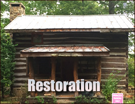 Historic Log Cabin Restoration  Monroe County, Ohio
